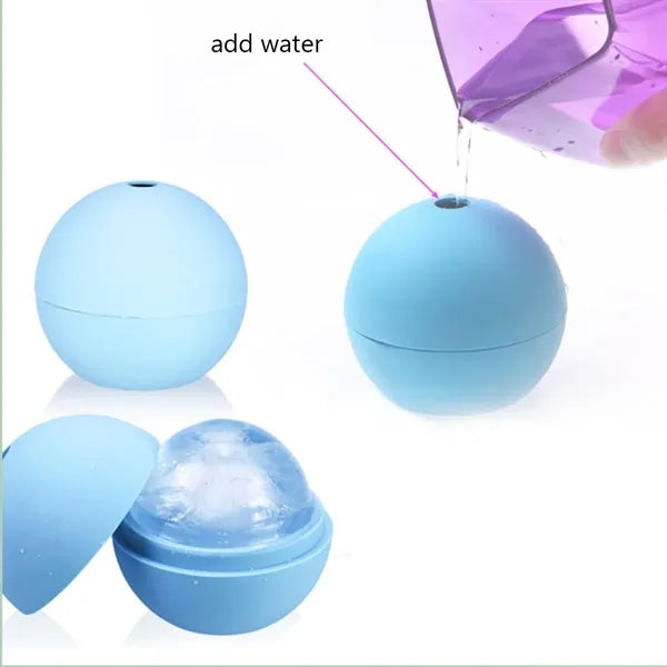 Quick-Frozen Easy Release Hole Silicone Hockey Ball Model