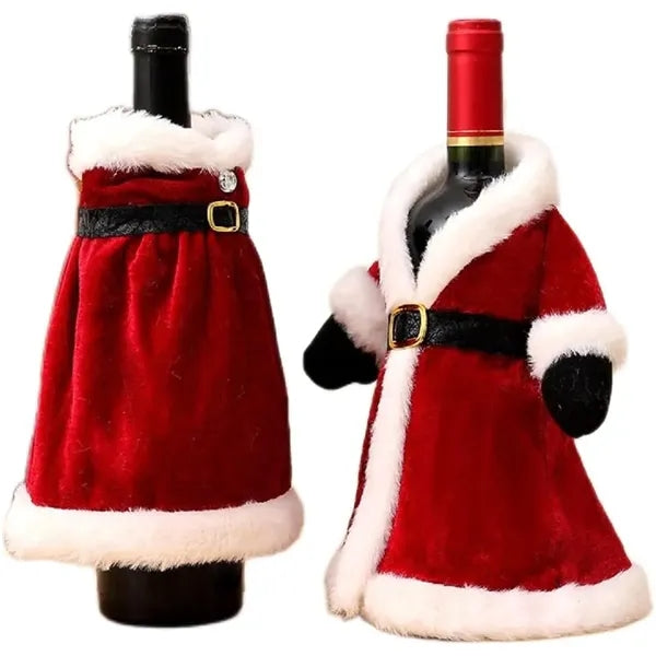Christmas Wine Bottle Cover