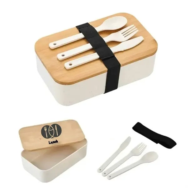 Wheat Straw Bento Lunch Box Set