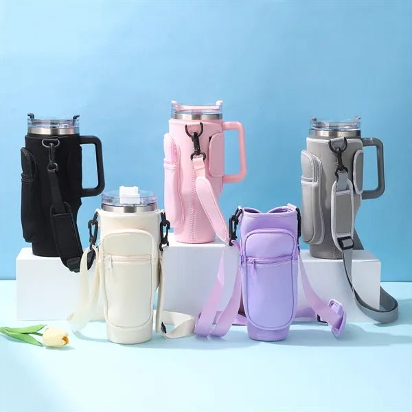Neoprene Cup Sleeve Water Bottle Insulator Cooler