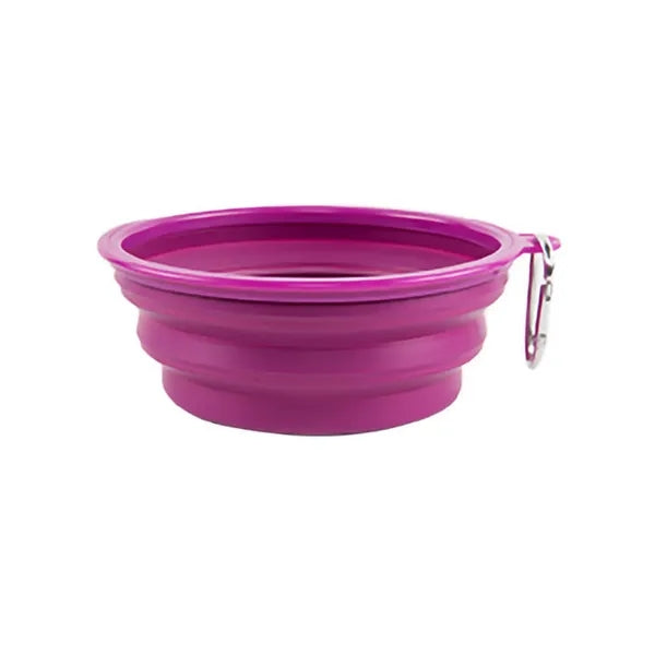Silicone Collapsible Folding Soft Pet Bowl