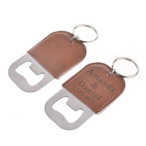 Steel Bottle Opener Keychain