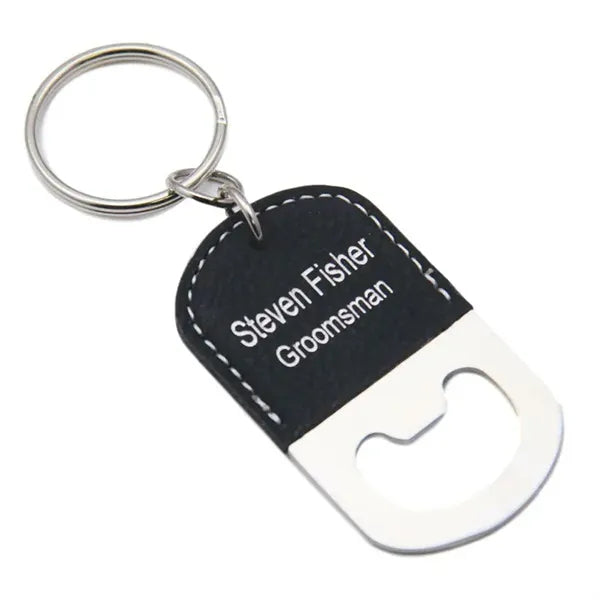 Steel Bottle Opener Keychain
