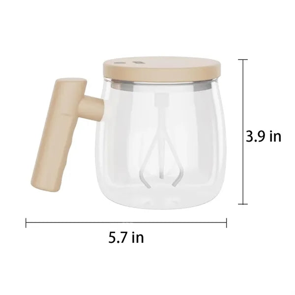 Mixing Glass Cup Rechargeable Full-automatic Stirring Mug