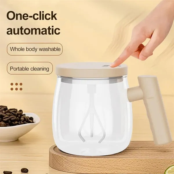 Mixing Glass Cup Rechargeable Full-automatic Stirring Mug