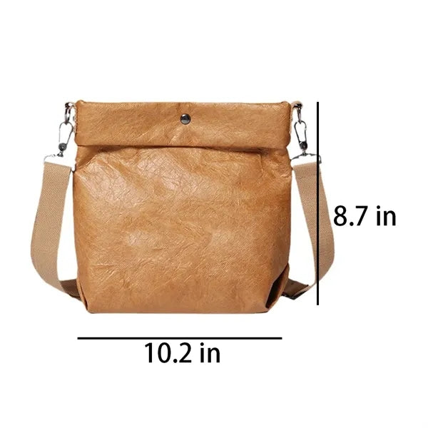 Eco-friendly Tyvek Paper Crossbody Bag