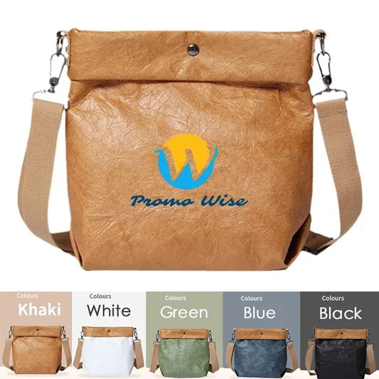 Eco-friendly Tyvek Paper Crossbody Bag