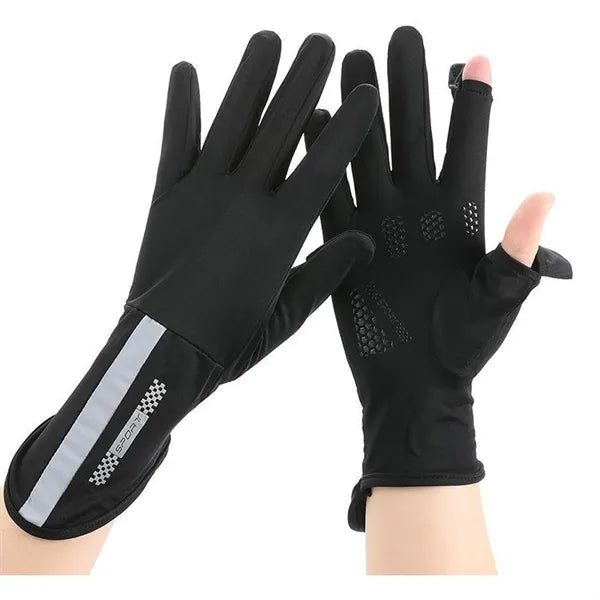 UV Protection Ice Silk Gloves Sun