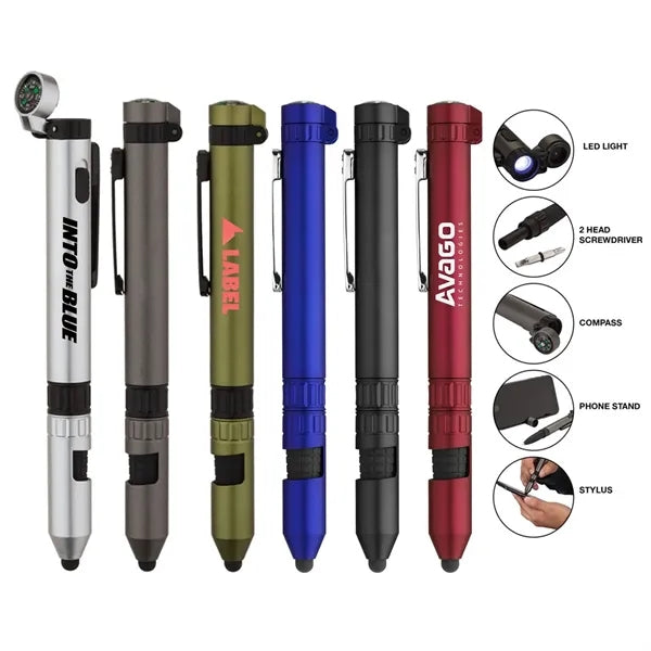 Multifunctional 6 in 1 Tool Pen