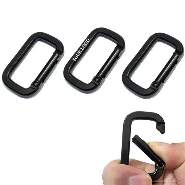 D Character Aluminum Alloy Mountaineering Buckle