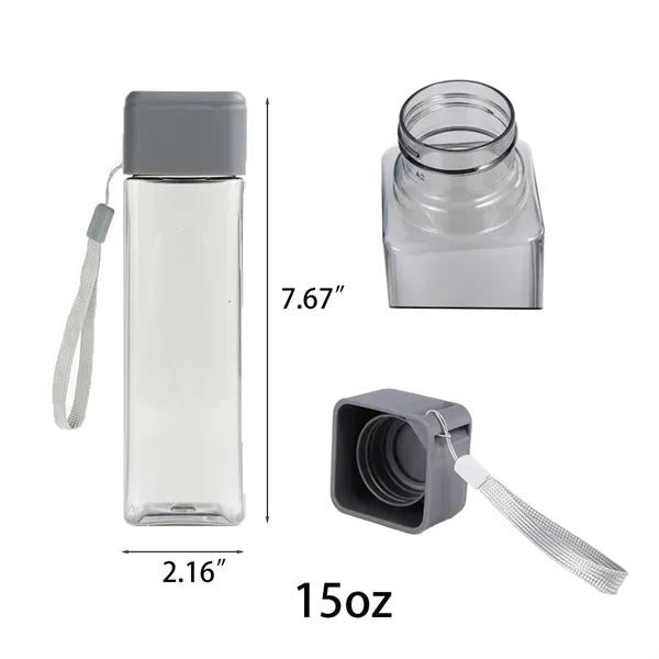 Square Plastic Water Cup