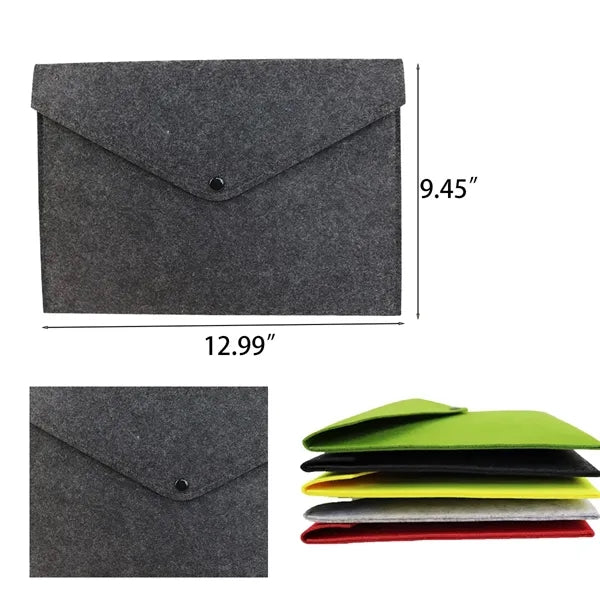 A4 Custim Felt File Bag