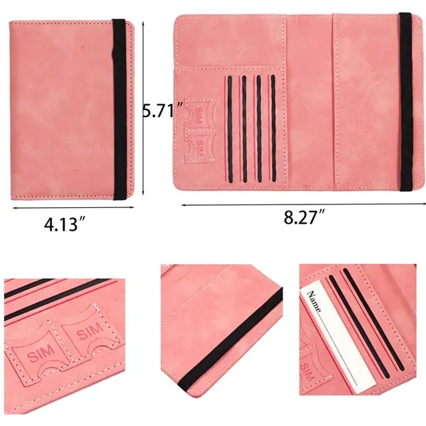 Leather Multi-Card Passport Cover