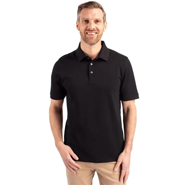 Cutter & Buck Advantage Eco Tri-Blend Pique Mens Big and ...