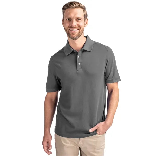 Cutter & Buck Advantage Eco Tri-Blend Pique Mens Big and ...