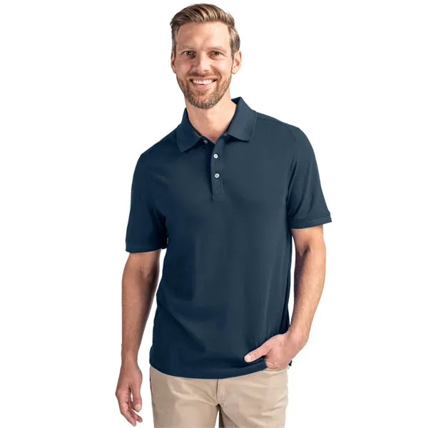 Cutter & Buck Advantage Eco Tri-Blend Pique Mens Big and ...