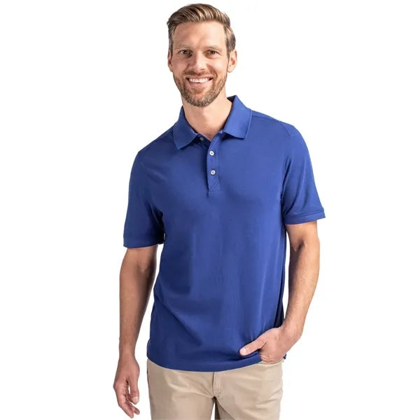 Cutter & Buck Advantage Eco Tri-Blend Pique Mens Big and ...