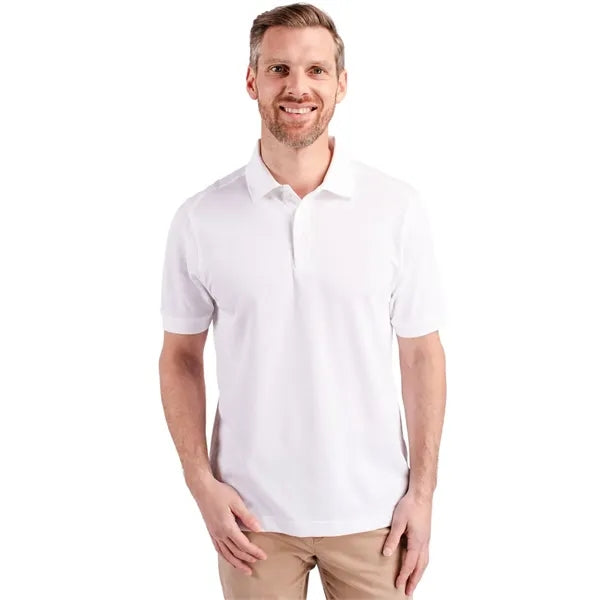 Cutter & Buck Advantage Eco Tri-Blend Pique Mens Big and ...