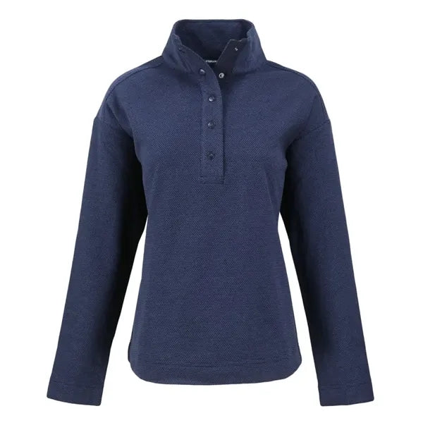 Cutter & Buck Hunts Point Recycled Fleece Womens Hybrid S...