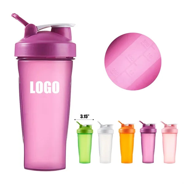 Portable Food Grade PP600ml Sports Shaker
