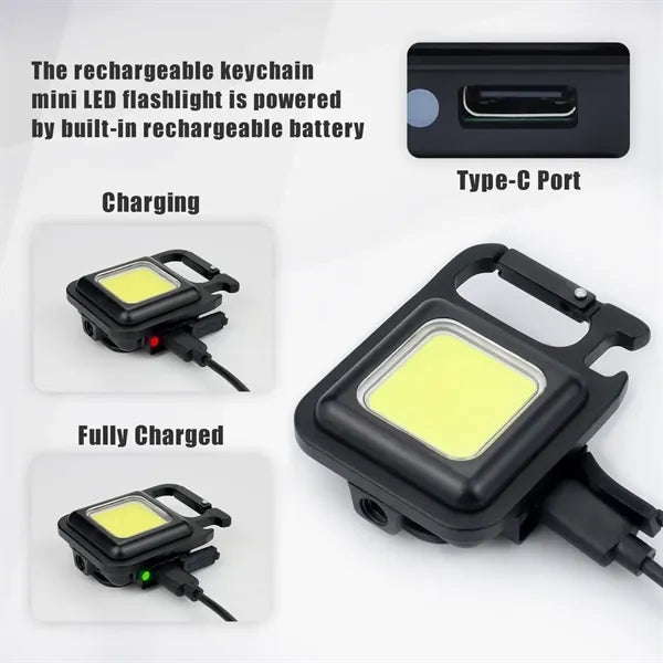 Mini Multi-Functional Keychain Lamp
