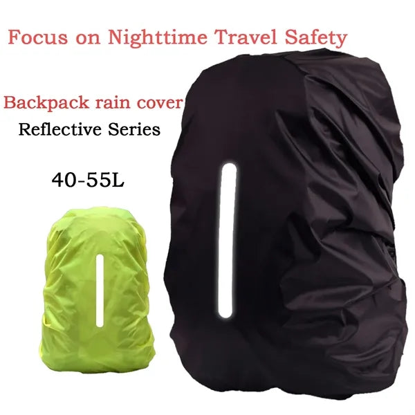 Reflective Safety Backpack Rain Cover