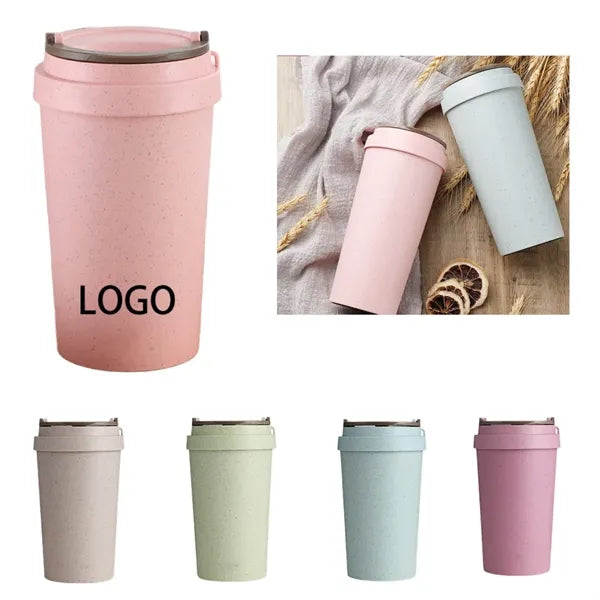 Insulated Coffee Wheat Straw Cup