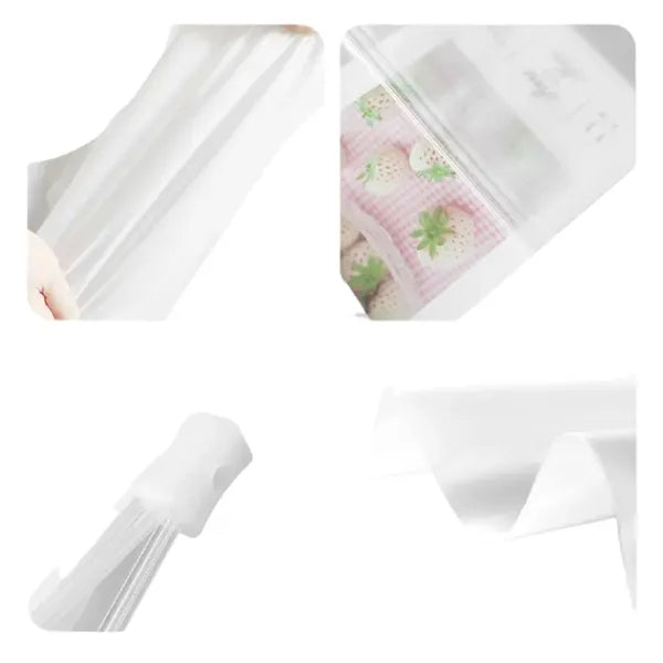 Frosted Zipper Packaging Bags