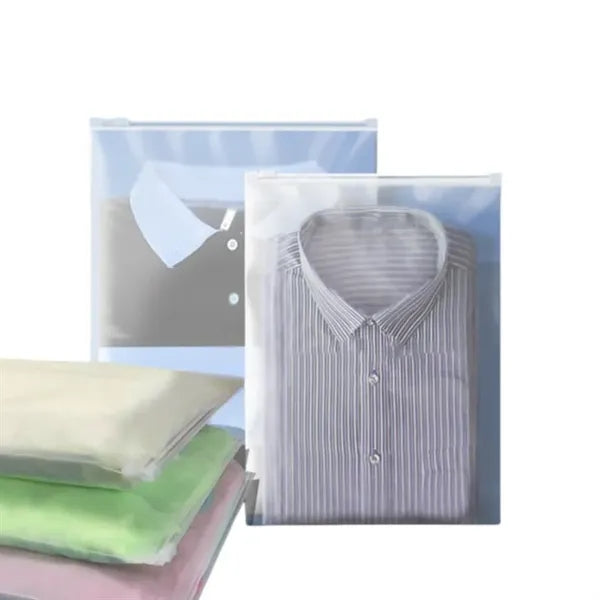 Frosted Zipper Packaging Bags