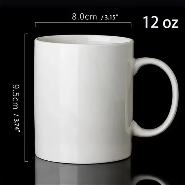 12 oz Ceramic Mug with Handles