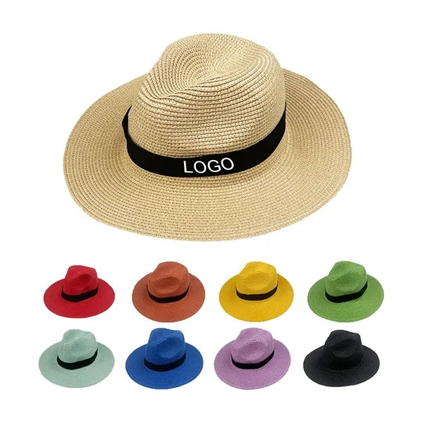 Wide-brimmed Outdoor Beach Straw Hat