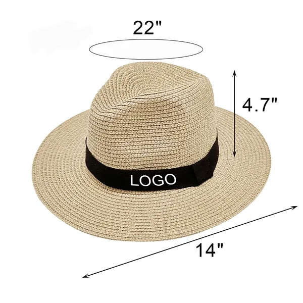 Wide-brimmed Outdoor Beach Straw Hat