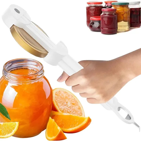 Jar Bottle Opener Retractable Magnetic Can Tool