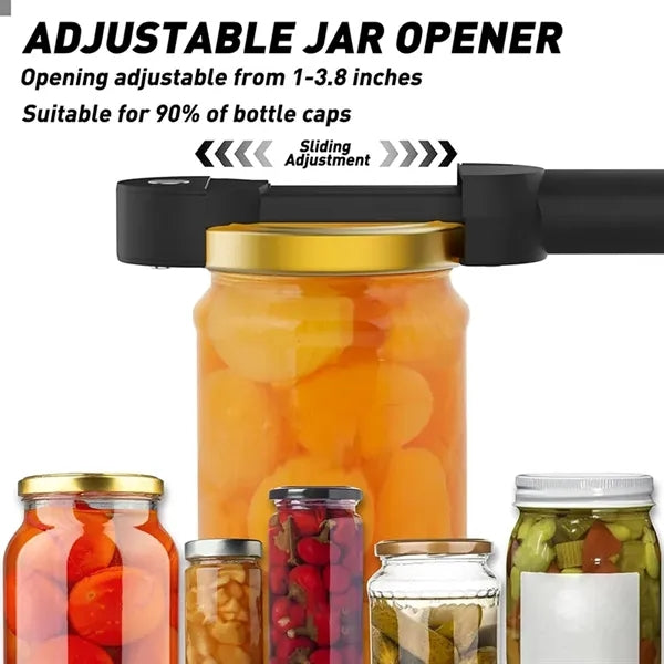 Jar Bottle Opener Retractable Magnetic Can Tool