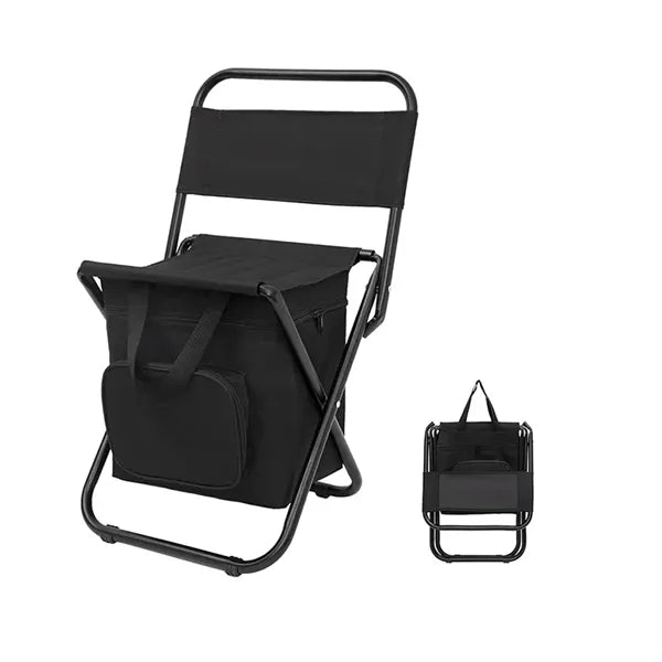 Fishing Chair Cooler Bag Camping Compact Outdoor Stool