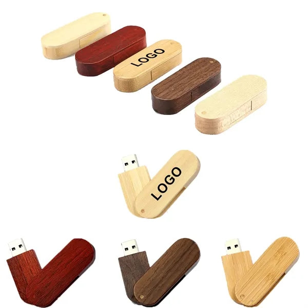 Eco-Friendly Bamboo USB Flash Drive