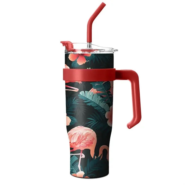 40oz Straw Cup w/ Handle (Free Sample)