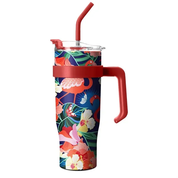 40oz Straw Cup w/ Handle (Free Sample)