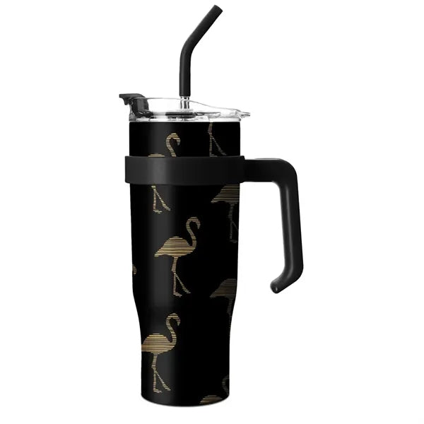 40oz Straw Cup w/ Handle (Free Sample)
