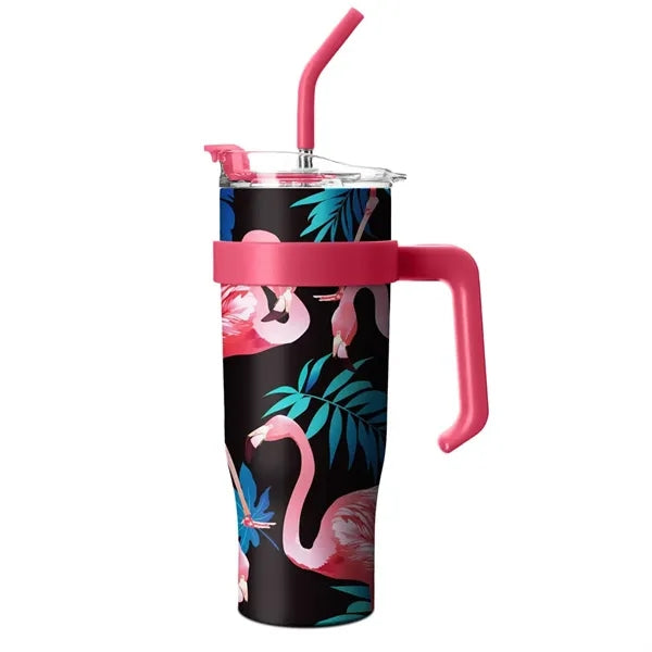 40oz Straw Cup w/ Handle (Free Sample)