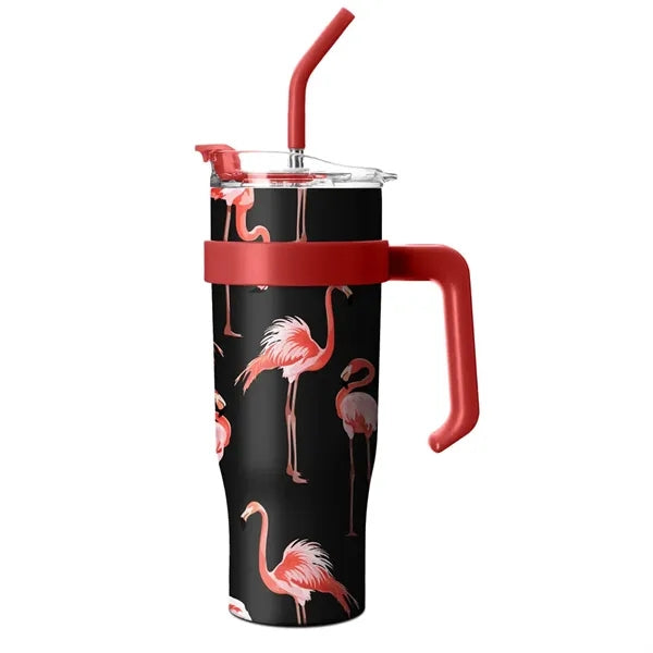40oz Straw Cup w/ Handle (Free Sample)