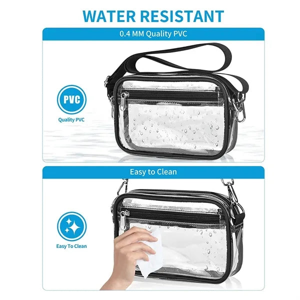 Pvc Clear Crossbody Bag