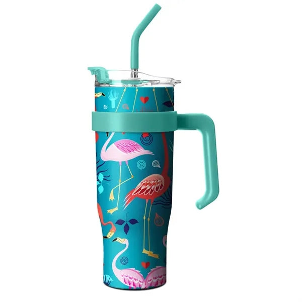 40oz Straw Cup w/ Handle (Free Sample)