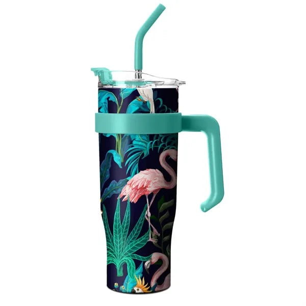 40oz Straw Cup w/ Handle (Free Sample)