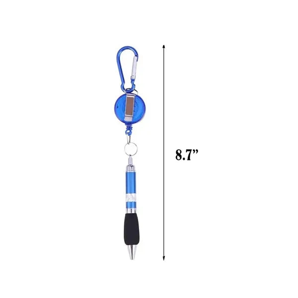 Retractable Badge Reel Pens