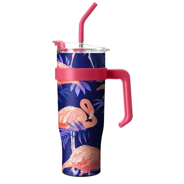 Halloween 40oz Straw Cup w/ Handle (Free Sample)