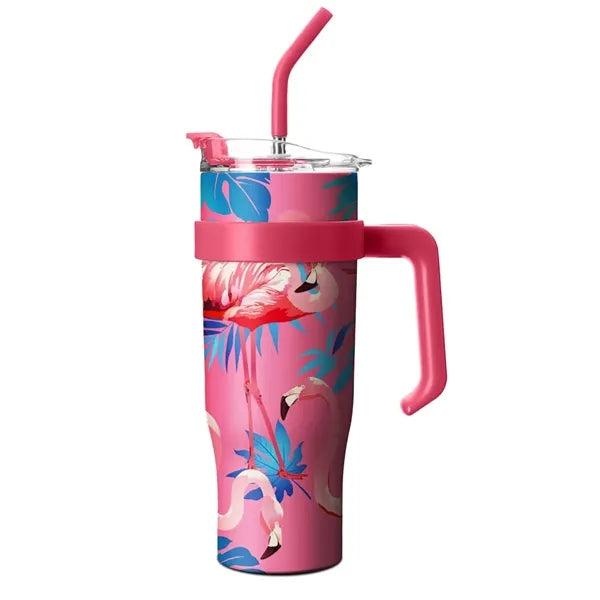 Halloween 40oz Straw Cup w/ Handle (Free Sample)