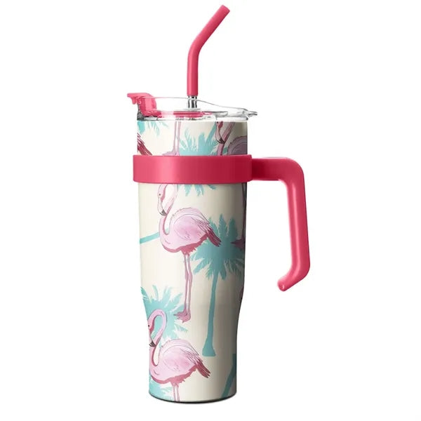 40oz Straw Cup w/ Handle (Free Sample)