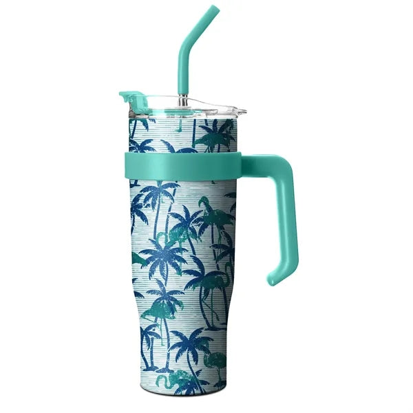 40oz Straw Cup w/ Handle (Free Sample)