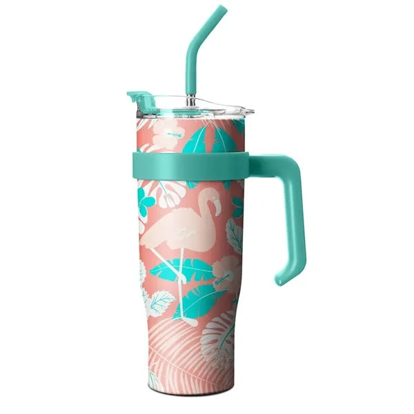 40oz Straw Cup w/ Handle (Free Sample)
